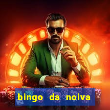 bingo da noiva para imprimir